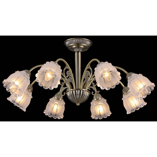 Потолочная люстра Natali Kovaltseva Paradis I PARADIS I 75013-8C ANTIQUE