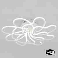 Потолочный светодиодный светильник Eurosvet Smart Floret 90235/8 белый