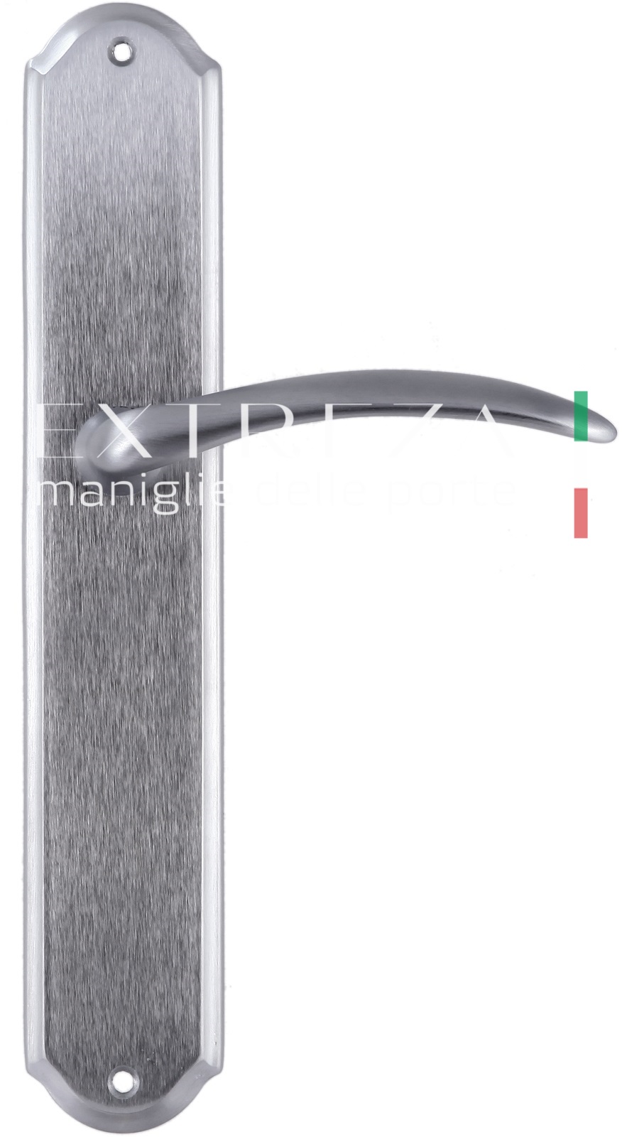 Ручка дверная Extreza SIMONA (Симона) 314 на планке PL01 PASS матовый хром F05