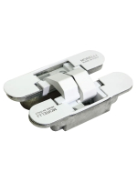 Петля скрытая Morelli HH-1 W врезная с 3D-регулировкой вес полотна до 40 кг, цвет белый