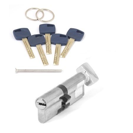 Цилиндр для замка ключ / ключ Apecs Premier XR-100(45/55C)-C15-NI никель