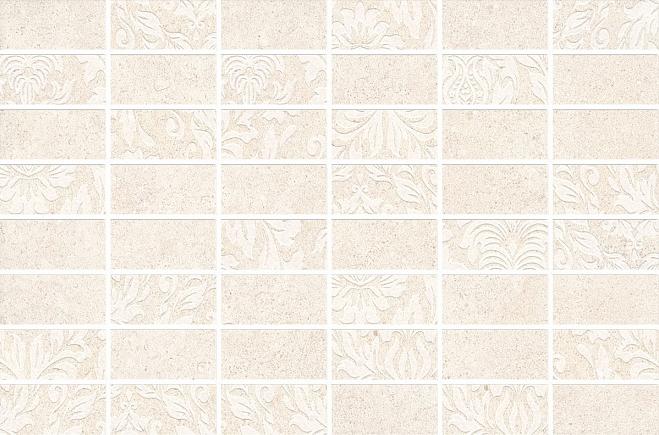 Плитка керамическая Kerama Marazzi Золотой пляж MM8262 светлый беж мозаичный декор 30х20