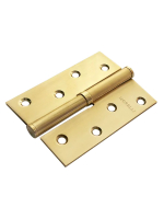 Петля карточная разъемная Morelli MSND 100X70X2.5 SG L с подшипником стальная левая, врезная, цвет матовое золото