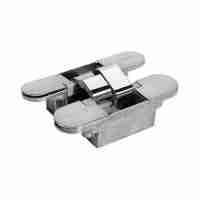 Комплект 10 шт. - Петля дверная скрытой установки Morelli HH-3 PC хром