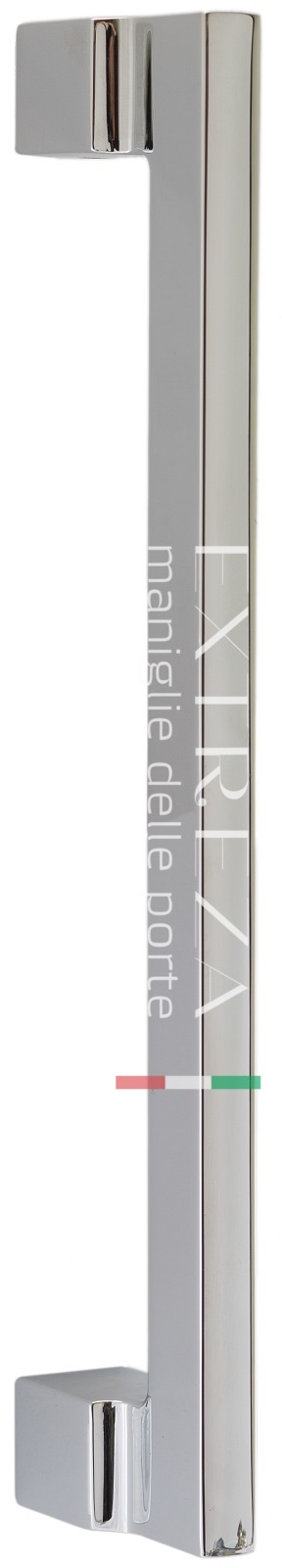 Ручка скоба дверная Extreza Hi-Tech ROKSI (Рокси) полированный хром F04