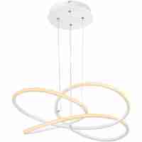 Подвесной светодиодный светильник Globo Panda 67201WH-30