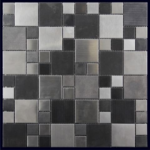 Мозаика Natural Metall MM-19 48х48 и 23х23 29,8х29,8