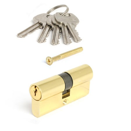 Цилиндр для замка ключ / ключ Avers LL-60-G золото