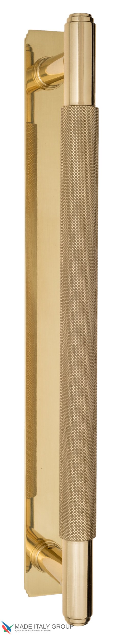 Ручка скоба Venezia "EXA ZIG PL-X" 340мм (290мм) полированная латунь
