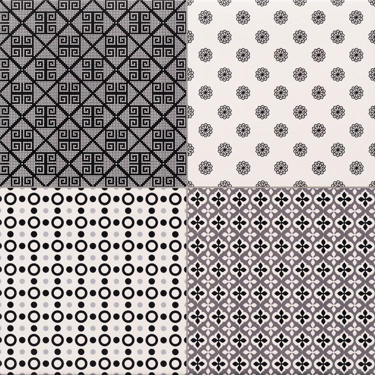 Плитка керамическая Cristacer (Cristal ceramica) Retro вид 6 из микса настенная 45х45