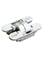 Петля скрытая Morelli HH-4 W врезная с 3D-регулировкой вес полотна до 40 кг, цвет белый