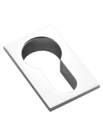 Накладка на замок Morelli Luxury LUX-KH-SM CRO под евроцилиндр, цвет хром