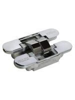 Петля скрытая Morelli HH-1 PC врезная регулируемая вес полотна до 40 кг, цвет хром