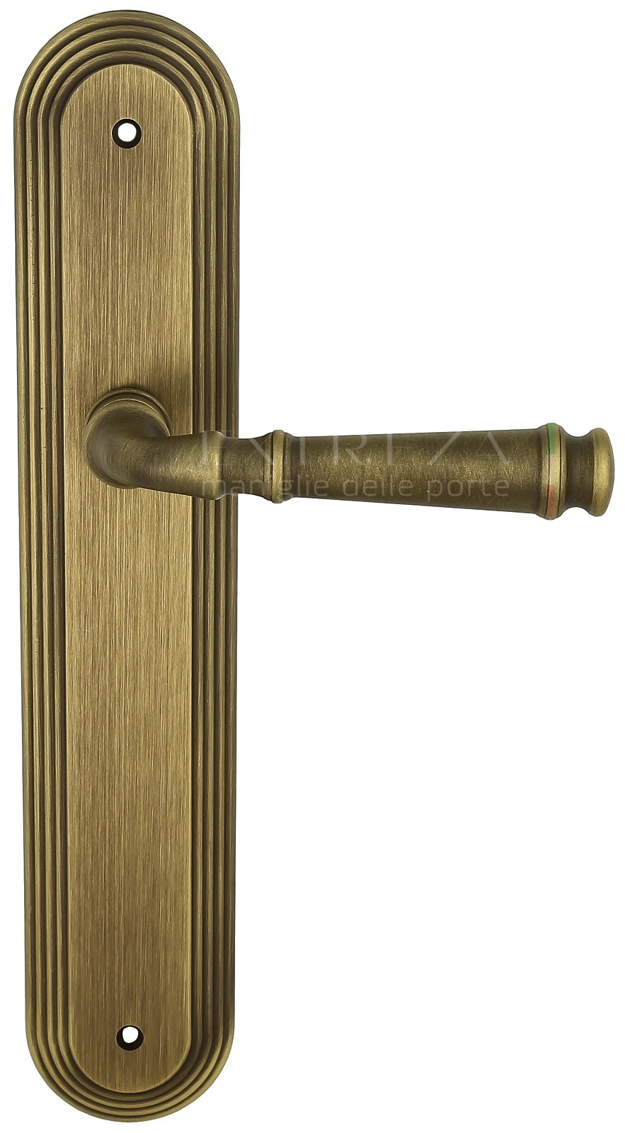Ручка дверная Extreza BONO (Боно) 328 на планке PL05 PASS матовая бронза F03