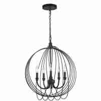 Подвесная люстра Toplight Dina TL1185H-05BK