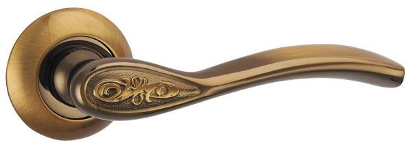 Ручка дверная межкомнатная Punto Rumba TL CFB-18 кофе глянец