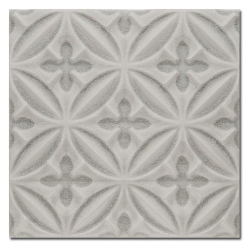 Плитка керамическая Adex Ocean Relieve Caspian Surf Gray декор 15х15