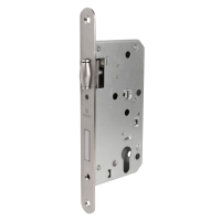 Замок Fuaro (Фуаро) врезной DD.INOX/C-55.72/R с роликовой защелкой