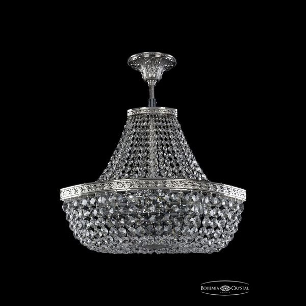 Люстра потолочная Bohemia 19113/H1/45IV Ni