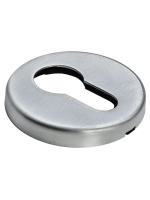 Накладка на ключевой цилиндр Morelli Luxury LUX-KH-R5 CSA круглая, цвет мат.хром