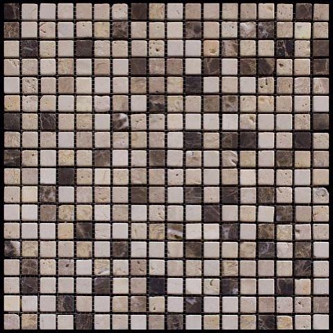Мозаика Natural Mix MT-88-15T ( Modena Emperador MIX) 15х15 30,5х30,5