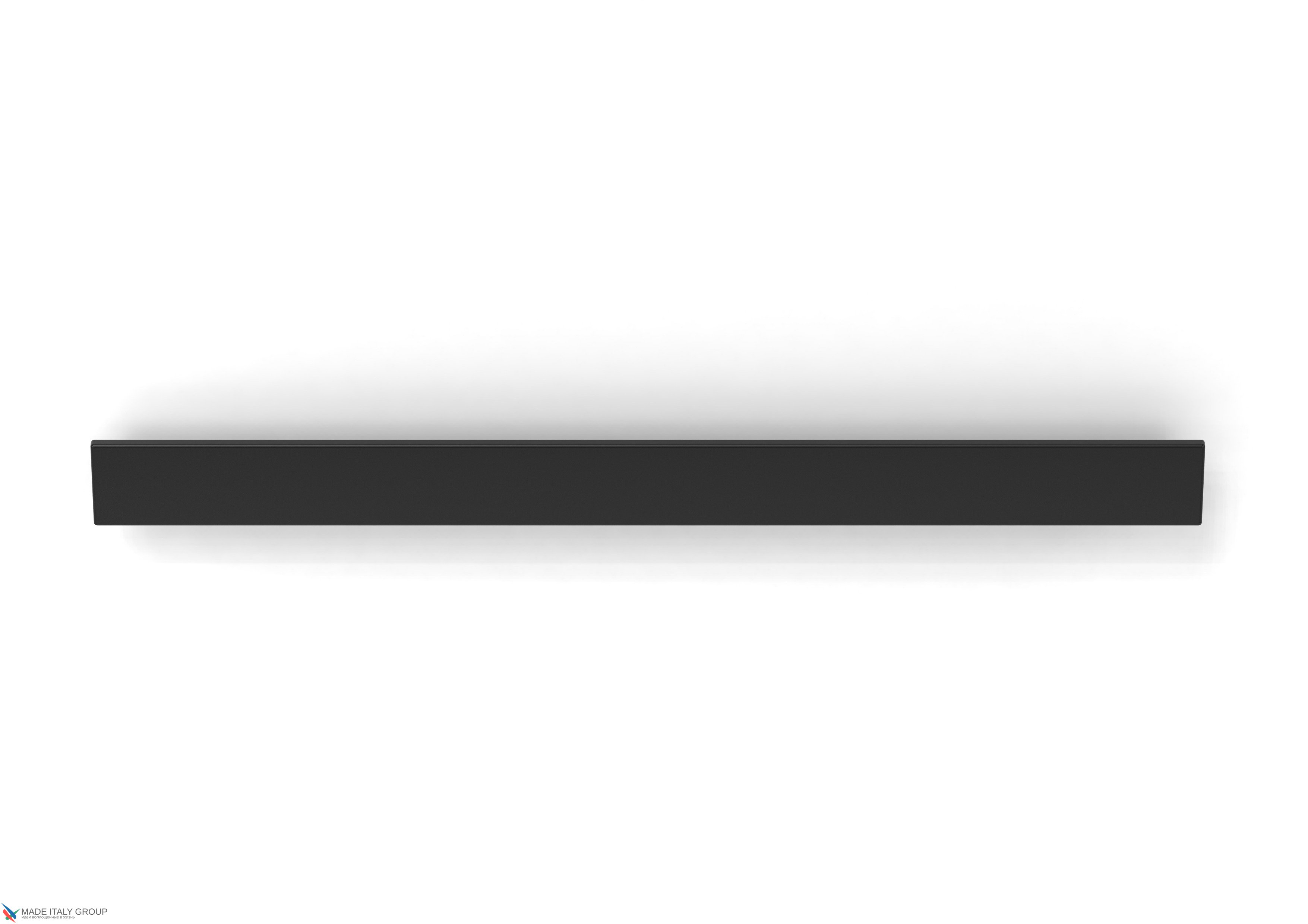 Ручка скоба модерн COLOMBO DESIGN F108FA-NM матовый черный 192 мм