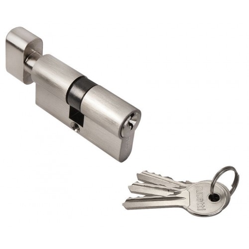 Цилиндр для замка Rucetti R60CK SN ключ/вертушка