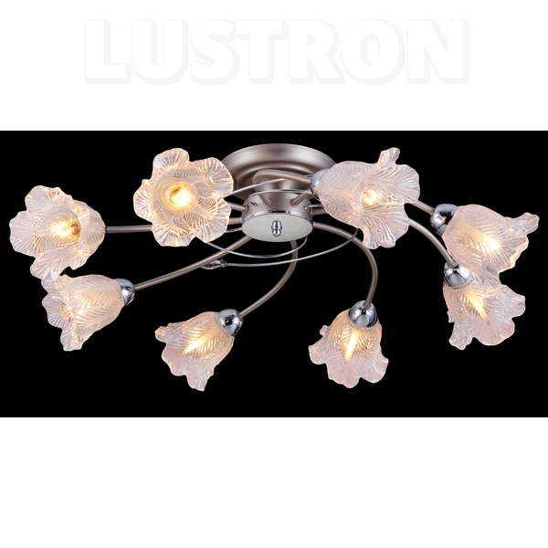 Потолочная люстра Natali Kovaltseva 11449 11449/8C NICKEL, CHROME