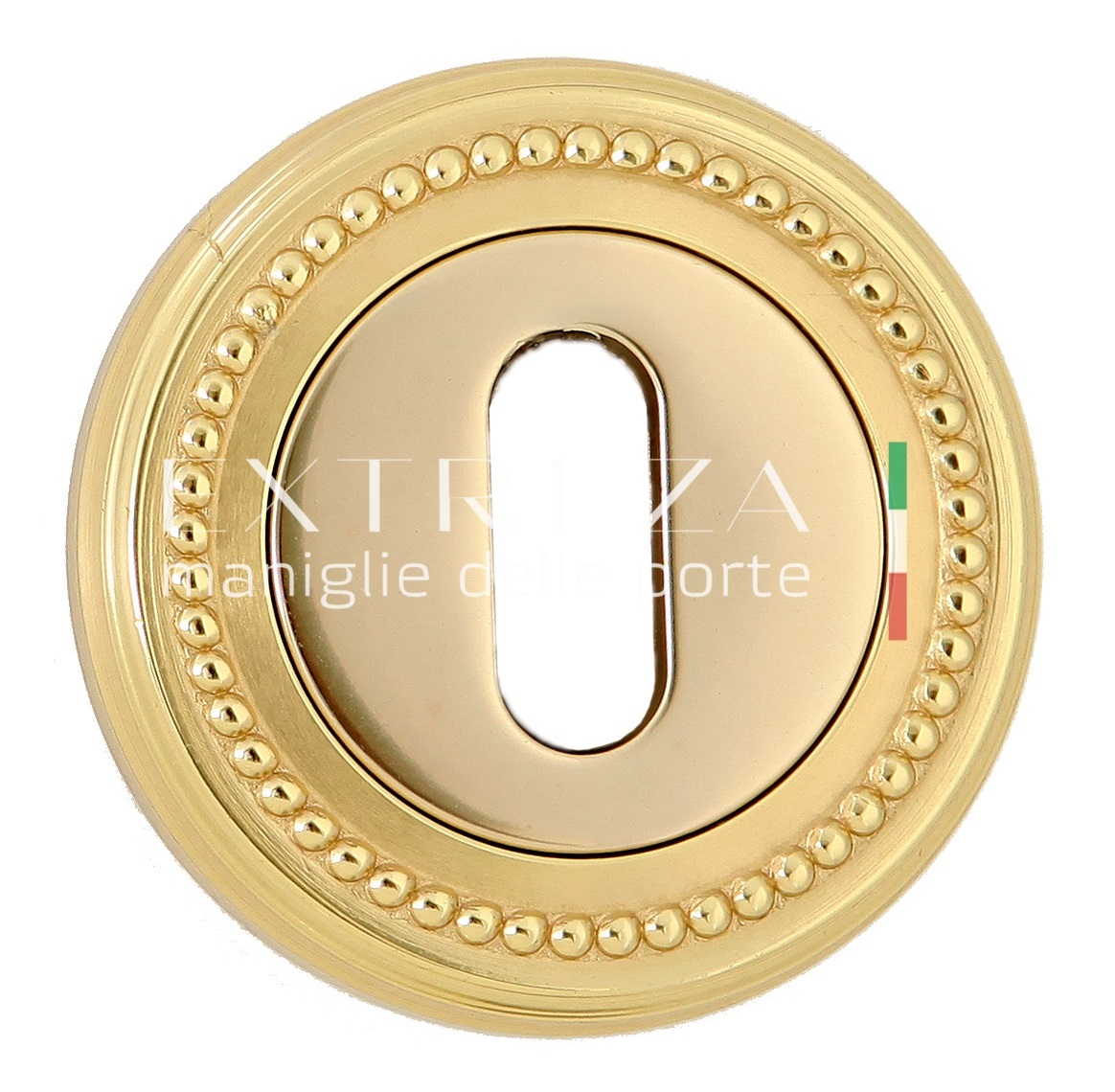 Накладка под ключ буратино дверная Extreza KEY R03 полированное золото F01