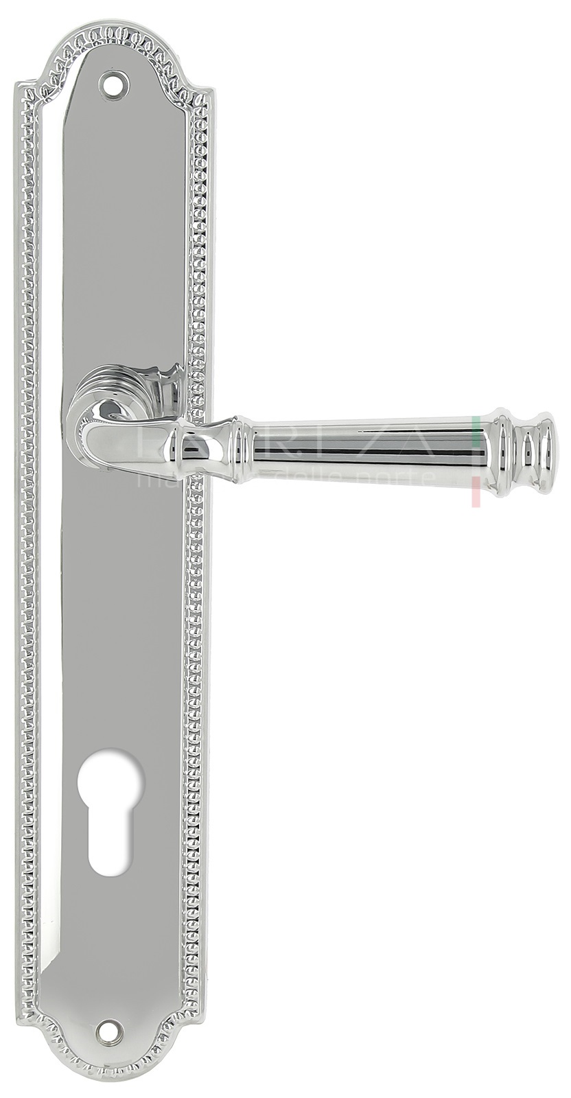 Ручка дверная Extreza BONO (Боно) 328 на планке PL03 CYL полированный хром F04