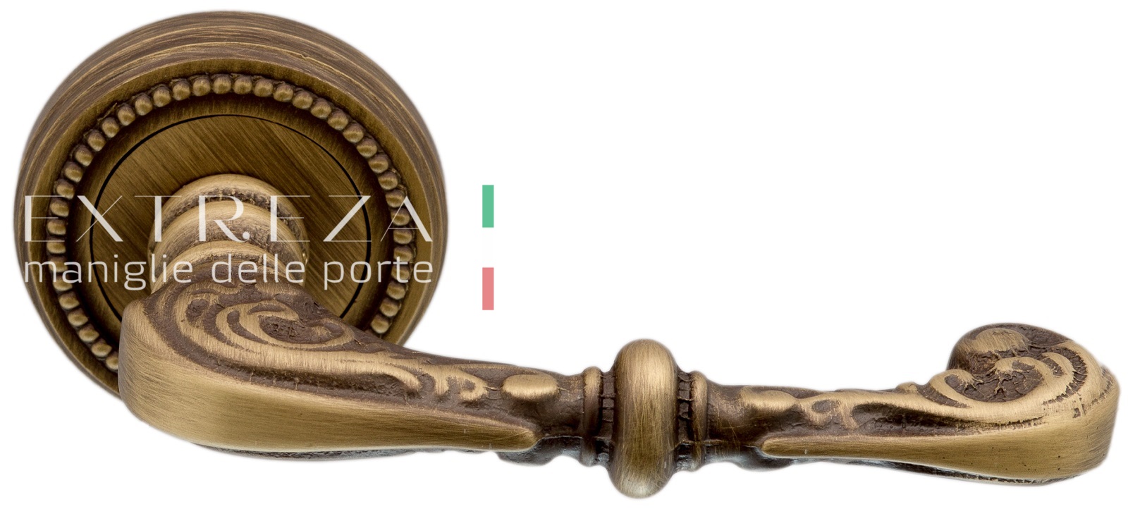 Ручка дверная Extreza ATTRI (Аттри) 318 R03 матовая бронза F03