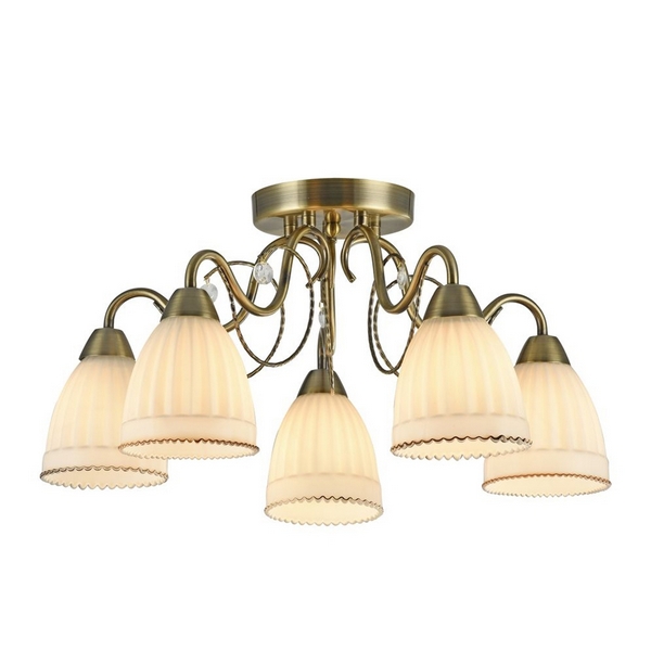 Люстра потолочная Freya Letizia FR2757-PL-05-BZ