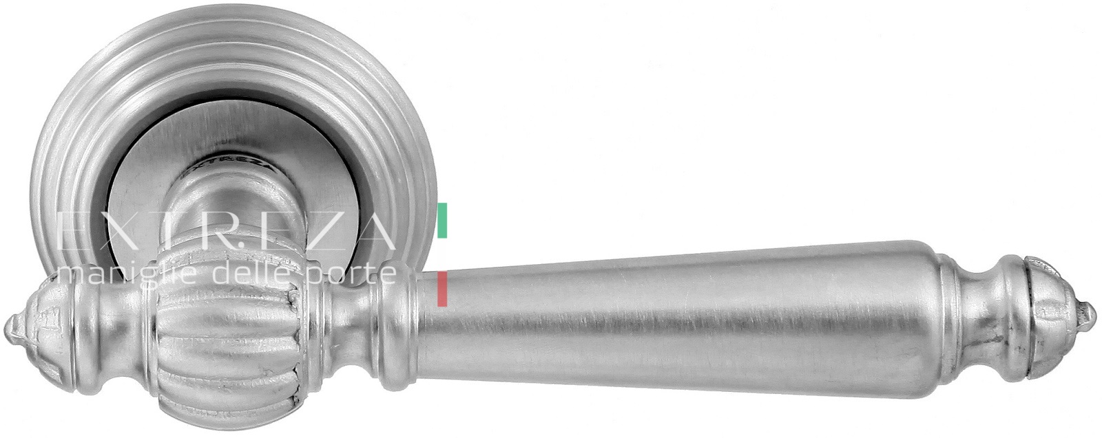 Ручка дверная Extreza DANIEL (Даниел) 308 на розетке R05 матовый хром F05