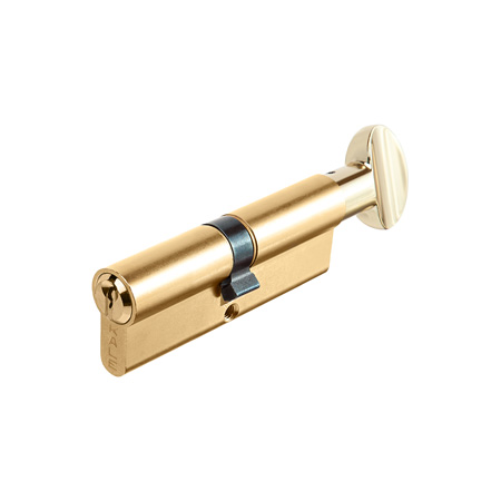 Цилиндр для замка ключ / вертушка Kale Kilit 164GM-80(35+10+35)-C-BP-3KEY-STB 164GM000030 золото