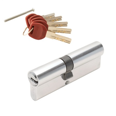 Цилиндр для замка ключ / ключ Avers JM-90(40/50)-CR хром