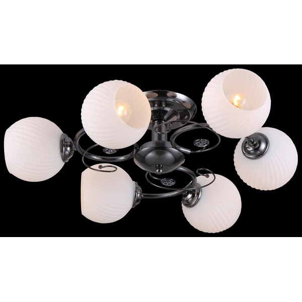 Потолочная люстра Natali Kovaltseva 11488 11488/6 DARK CHROME