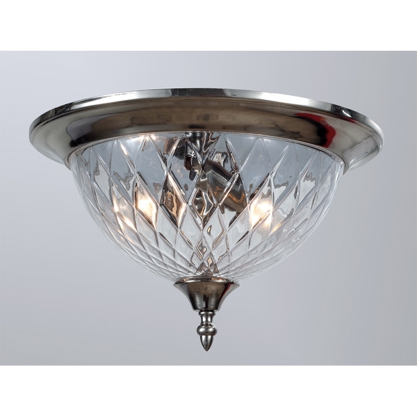 Люстра потолочная Newport 6400 6403/PL satin nickel