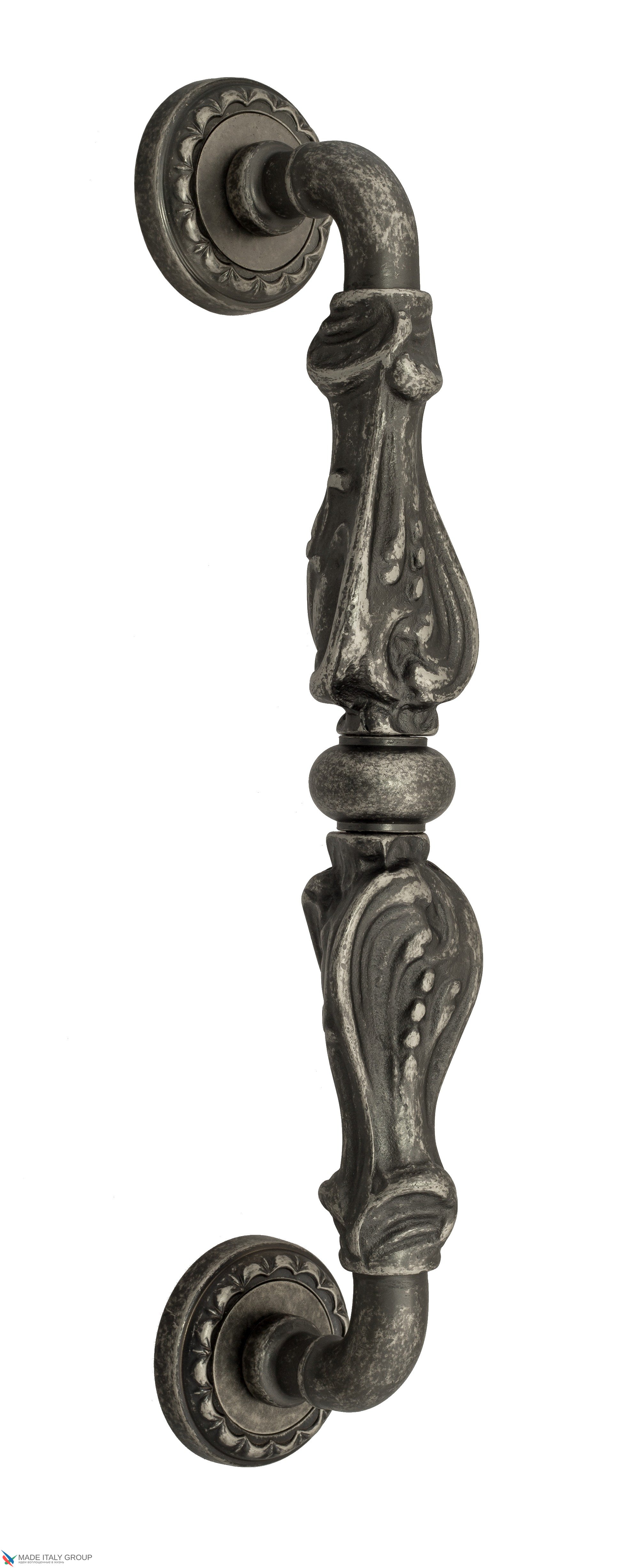 Ручка скоба Venezia "FLORENCE" 313мм (260мм) D2 античное серебро