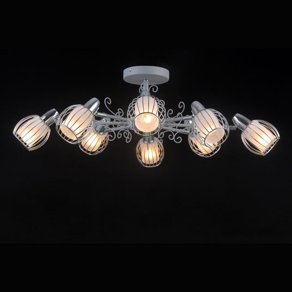 Люстра потолочная Natali Kovaltseva OSLO 81041-8C STAIN GRAY