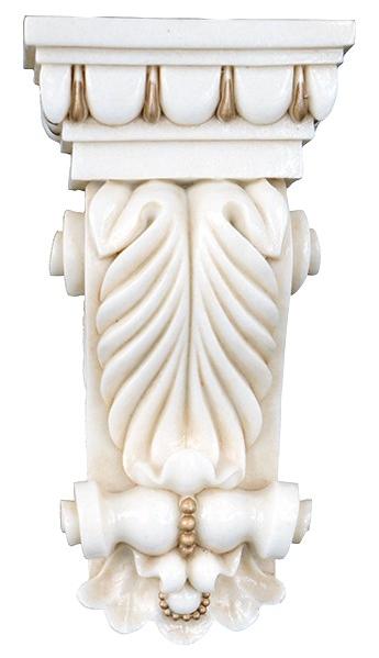 Плитка керамическая Infinity Ceramic Tiles Vaticano Menzola 2 Oro вставка 12,4х24