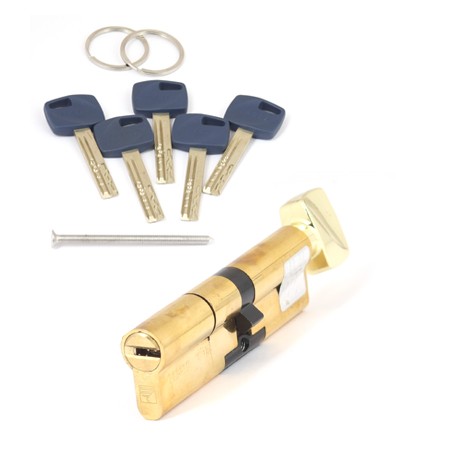 Цилиндр для замка ключ / ключ Apecs Premier XR-110(50C/60)-C15-G золото