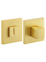 Завертка сантехническая Morelli MH-WC-S6 MSG на квадратной розетке 6мм цвет мат.сатиннированный золото