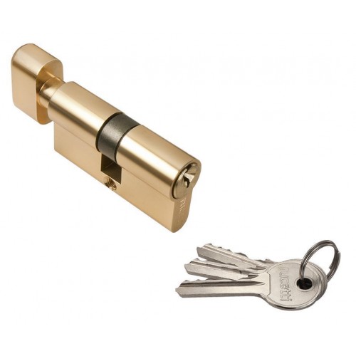 Цилиндр для замка Rucetti R60CK PG ключ/вертушка