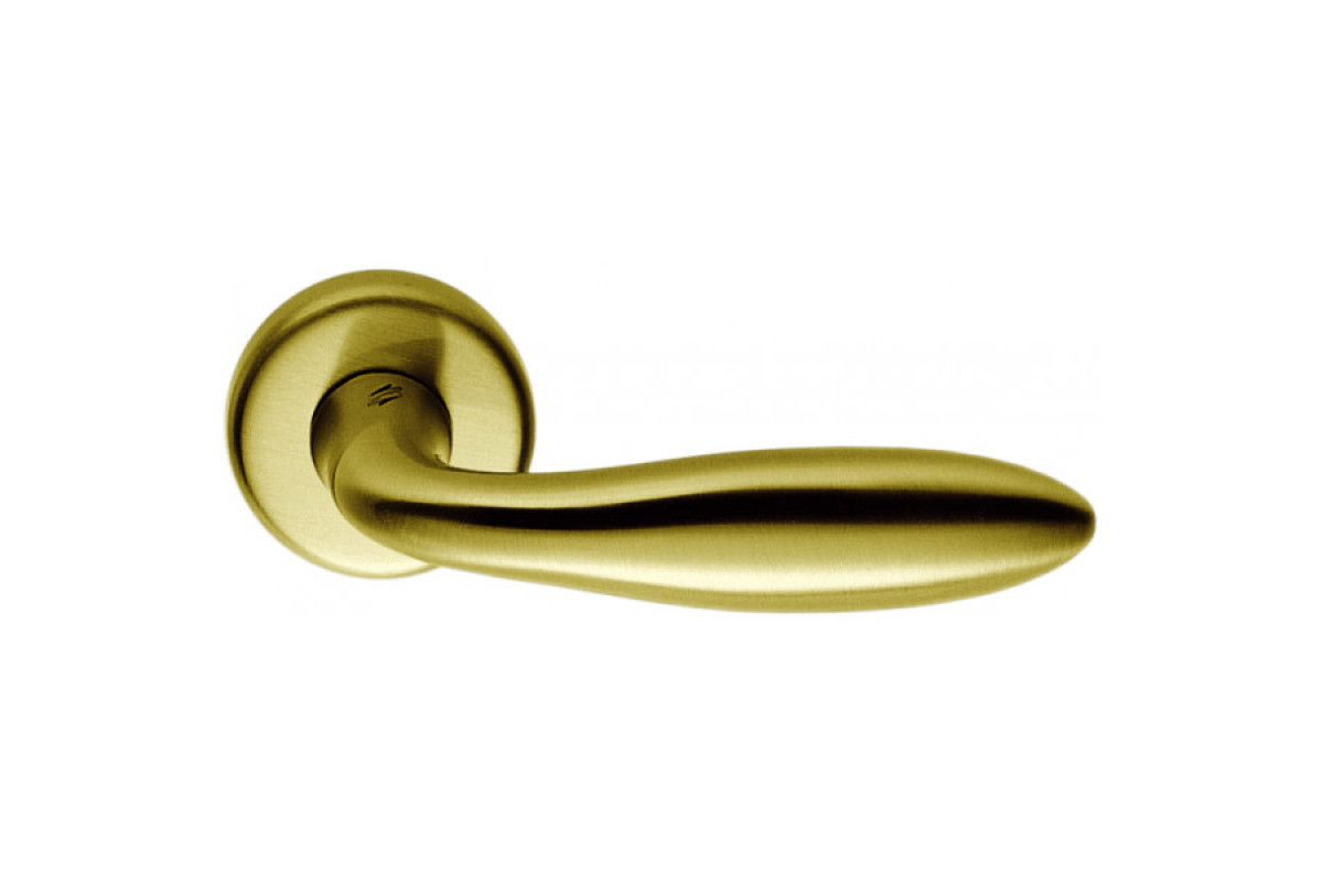 Ручка дверная межкомнатная Colombo Mach CD 81 RSB матовое золото