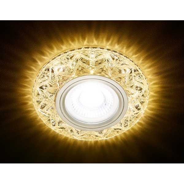 Светильник точечный Ambrella Декоративные Кристалл Лайт S299 CH/W