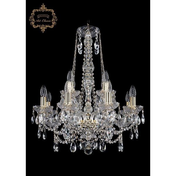 Люстра подвесная Art Classic 11.25.8+4.200.h-67.Gd.Sp