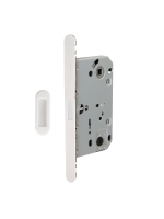 Замок дверной магнитный Armadillo (Армадилло) WC с ответной планкой GRAVITY.PRO G01.196.50.96 WH Белый