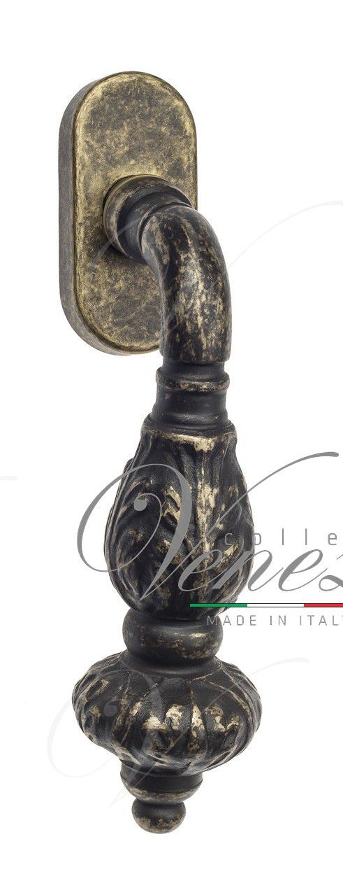 Ручка оконная Venezia Lucrecia FW античная бронза