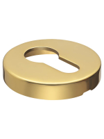 Накладка на евроцилиндр Morelli Luxury LUX-KH-R6 OTL, цвет - золото