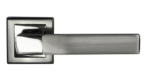 Ручка дверная межкомнатная Bussare Stricto A-67-30 Chrome/S.Chrome хром/матовый хром